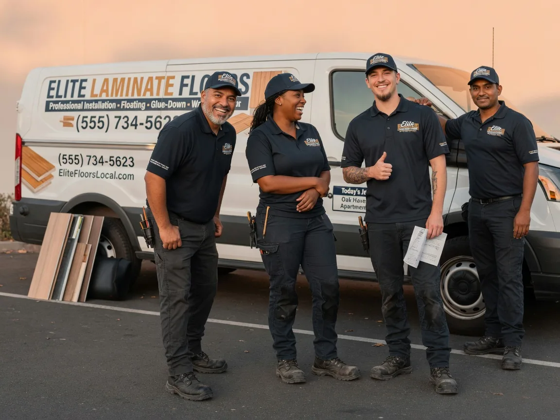 Laminate flooring installation company in Tripoli, IA